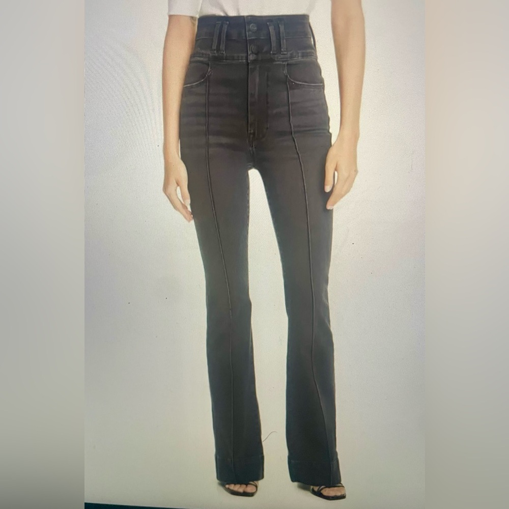 FRAME Le Catroux High Waist Flare Jeans